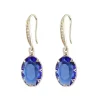 FRENCH RIVIERA | Minette Earrings -siniset kimaltavat korvakorut