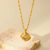 FRENCH RIVIERA | Norah Necklace -kirkas kirurginteräskaulakoru