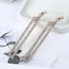 FRENCH RIVIERA | Paola Earrings -kirkaskiviset strassikorvakorut (kulta)