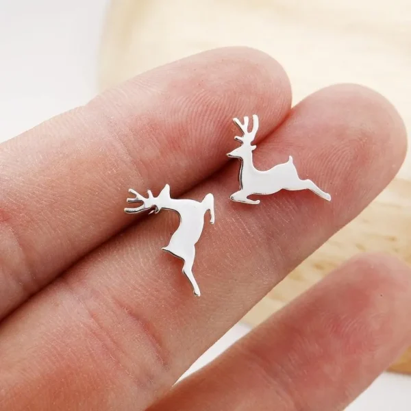 FRENCH RIVIERA | Reindeer -kirurginteräksiset poronapit (kulta)