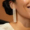 FRENCH RIVIERA | Skyla Earrings -kirkaskiviset strassikorvakorut