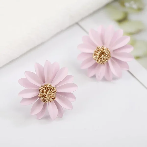 FRENCH RIVIERA | Summer Dahlia -vaaleanpunaiset kukkakorvanapit