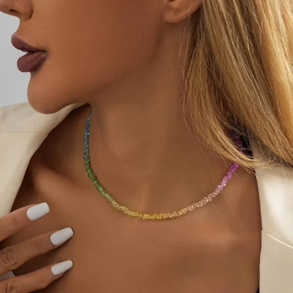 FRENCH RIVIERA | Summer in My Mind Necklace -värikäs kaulakoru