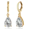 FRENCH RIVIERA | Vanessa Earrings -kirkkaat pisarakorvakorut