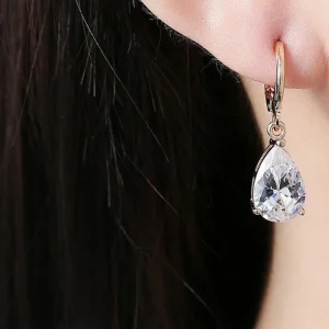 FRENCH RIVIERA | Vanessa Earrings -kirkkaat pisarakorvakorut