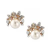 Helmikorvakorut, ATHENA BRIDAL JEWELLERY | Chic Pearl Rosegold Earrings
