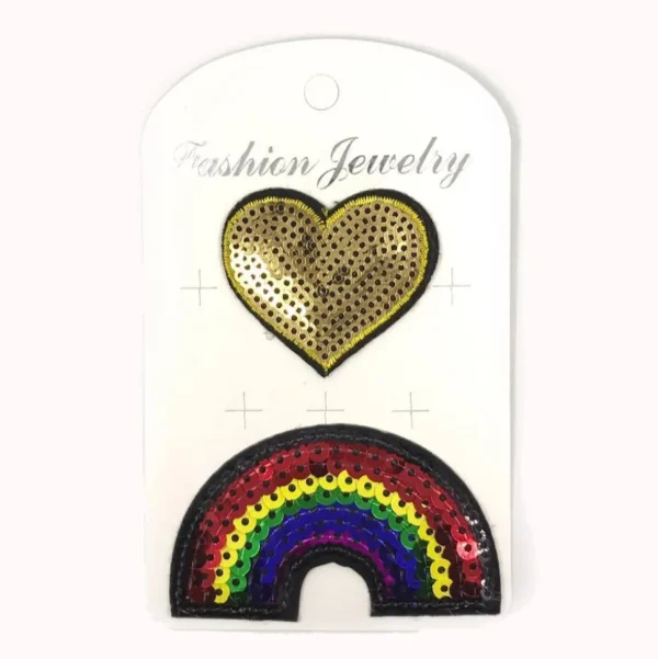 Hihamerkki, Rainbow & Heart (sateenkaari ja sydän)