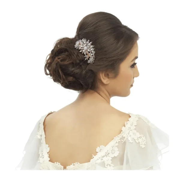 Hiuskoru, ATHENA BRIDAL JEWELLERY | Extravagance Hair Comb in Rosegold