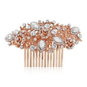 Hiuskoru, ATHENA BRIDAL | Adelaide -ruusukultainen romanttinen hiuskampa