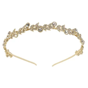 Hiuskoru, ATHENA BRIDAL | Annabelle Headband -kullanvärinen juhlapanta