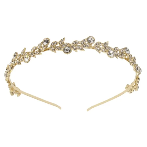 Hiuskoru, ATHENA BRIDAL | Annabelle Headband -kullanvärinen juhlapanta