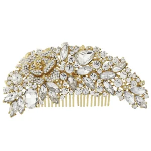 Hiuskoru, ATHENA BRIDAL | Annabelle -kultainen romanttinen hiuskampa