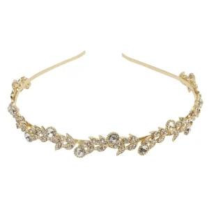 Hiuskoru, ATHENA BRIDAL | Annabelle Headband -kullanvärinen juhlapanta