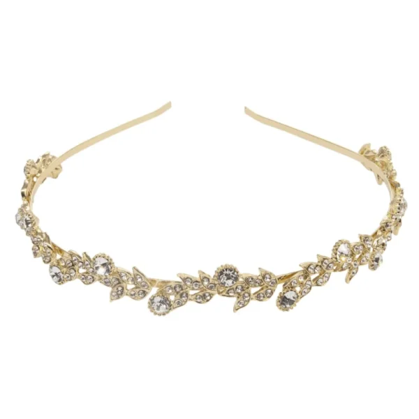 Hiuskoru, ATHENA BRIDAL | Annabelle Headband -kullanvärinen juhlapanta