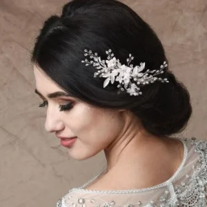 Hiuskoru, ATHENA BRIDAL | Blooming Jasmin Headpiece -Luxe Hair Comb