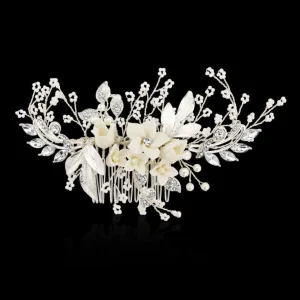 Hiuskoru, ATHENA BRIDAL | Blooming Jasmin Headpiece -Luxe Hair Comb