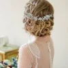 Hiuskoru, ATHENA BRIDAL | Exquisite Flower Crystal Hair Vine