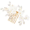Hiuskoru, ATHENA BRIDAL | Floral Beauty Comb -kultainen kukkahiuskampa