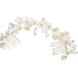 Hiuskoru, ATHENA BRIDAL | Nicole Blush Vine -hopeinen hiuskoriste