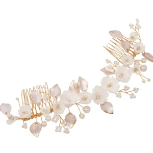 Hiuskoru, ATHENA BRIDAL | Nicole Blush Vine -kullanvärinen hiuskoriste