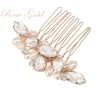 Hiuskoru, ATHENA BRIDAL | Petite Pearl Comb -ruusukulta helmihiuskampa