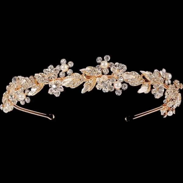 Hiuskoru, ATHENA BRIDAL | Philippa Headband -kullanvärinen juhlapanta