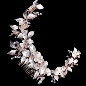 Hiuskoru, ATHENA BRIDAL | Pink Blush Vine -vaaleanpunainen hiuskoriste