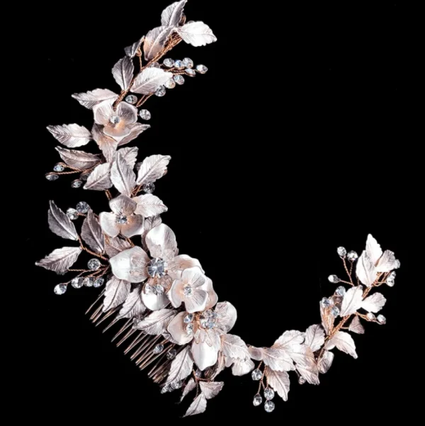 Hiuskoru, ATHENA BRIDAL | Pink Blush Vine -vaaleanpunainen hiuskoriste