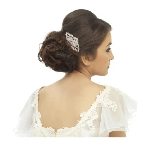 Hiuskoru, ATHENA BRIDAL | Virginia Comb -hopeinen art deco hiuskampa