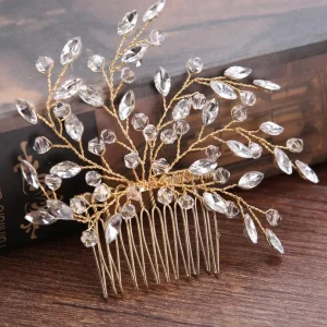 Hiuskoru, hiuskampa ROMANCE | Sparkly Hairpiece in Gold