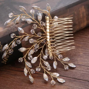 Hiuskoru, hiuskampa ROMANCE | Sparkly Hairpiece in Gold