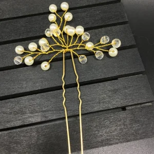 Hiuskoru, hiuskampa/ROMANCE, Delicate Hairpiece in Gold