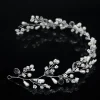 Hiuskoru, köynnös/ROMANCE, Beautiful Pearl Headpiece in Silver