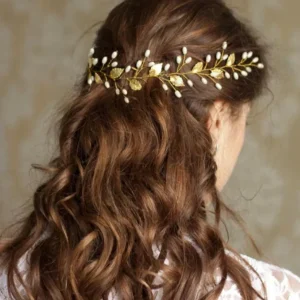 Hiuskoru, köynnös/ROMANCE, Gold Leafs Headpiece