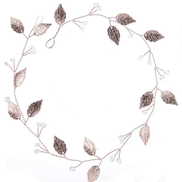 Hiuskoru, panta/ROMANCE, Minimalistic Headpiece in Rosegold