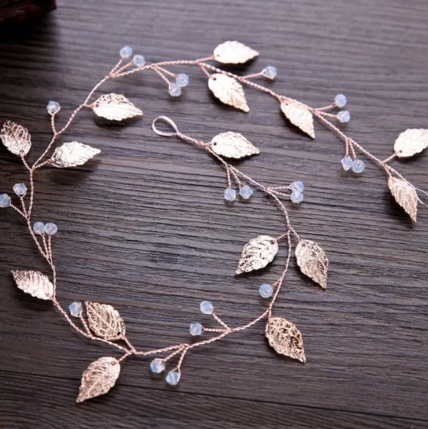 Hiuskoru, panta/ROMANCE, Minimalistic Headpiece in Rosegold