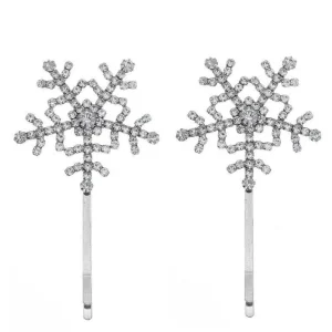 Hiuskoru, pinni | SUGAR SUGAR, Sparkly Snowflake Clip Set