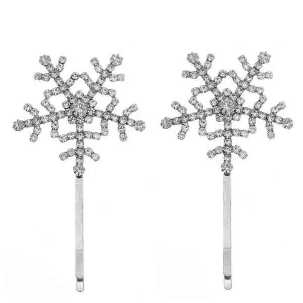 Hiuskoru, pinni | SUGAR SUGAR, Sparkly Snowflake Clip Set