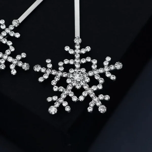 Hiuskoru, pinni | SUGAR SUGAR, Sparkly Snowflake Clip Set