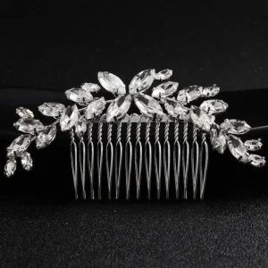 Hiuskoru, ROMANCE | Curvy Silver Hairpiece -kaareva hiuskoriste