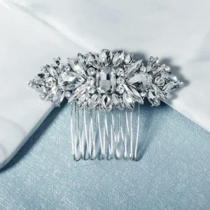 Hiuskoru, ROMANCE | Glamourous Silver Hairpiece