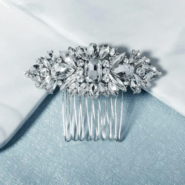 Hiuskoru, ROMANCE | Glamourous Silver Hairpiece