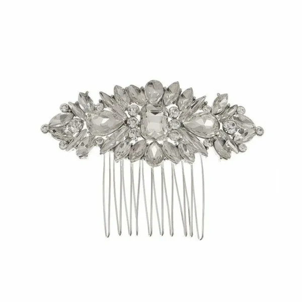 Hiuskoru, ROMANCE | Glamourous Silver Hairpiece