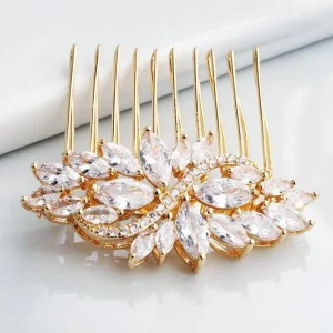 Hiuskoru, ROMANCE | Small Elegant Hairpiece in Gold