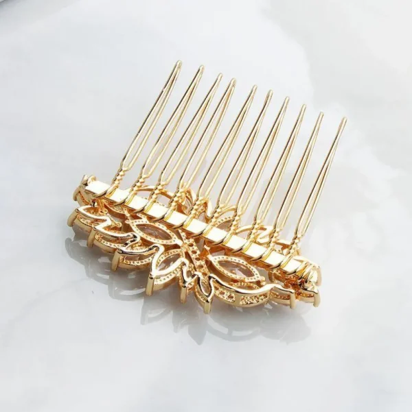 Hiuskoru, ROMANCE | Small Elegant Hairpiece in Gold