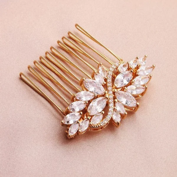 Hiuskoru, ROMANCE | Small Elegant Hairpiece in Gold