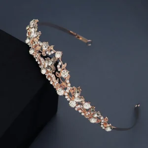 Hiuskoru, tiara ROMANCE | Classic Tiara in Rosegold