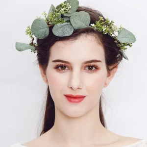 Hiuskoru/köynnös, ROMANCE | Boho Eucalyptus Hairpiece