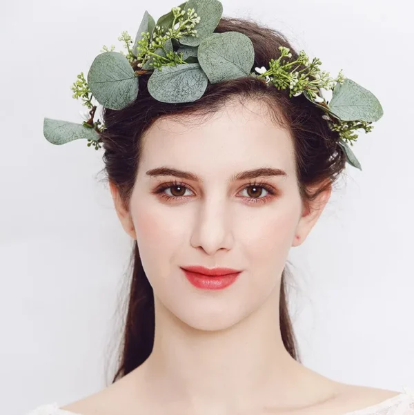 Hiuskoru/köynnös, ROMANCE | Boho Eucalyptus Hairpiece