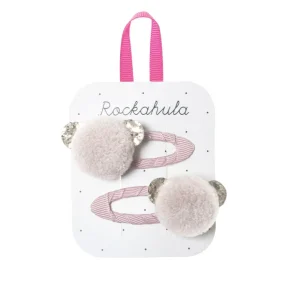 Hiuskoru/pinni, Rockahula KIDS | Billie Bear Pom Pom Clips